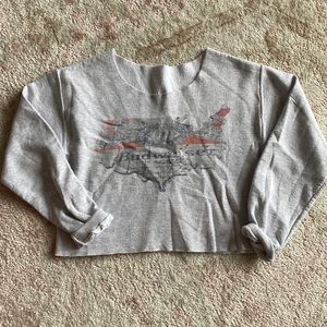 Vintage Budweiser Cut Sweatshirt